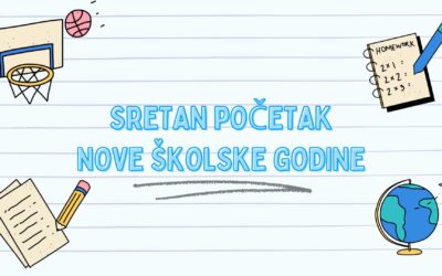 Sretan početak nove školske godine