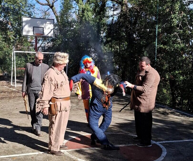 Spaljivanje pusta u PŠ Eugena Kumičića