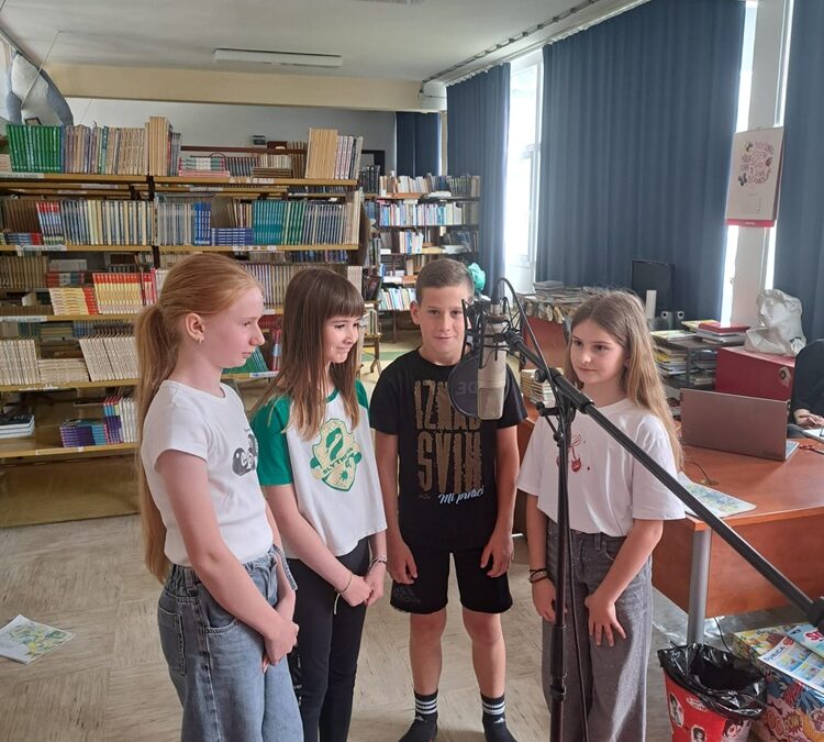 Projekt LIJEPA NAŠA – PJESMOM I PRIČOM KROZ HRVATSKU, snimanje audio lektira